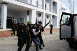 Diễn tập Phòng chống khủng bố tại NMLD Dung Quất