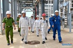Tết an toàn cho nhà máy lọc dầu Dung Quất